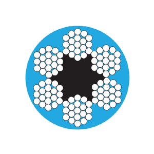 6 X 19 Construction - PVC Coated