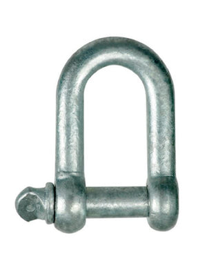 COMMERCIAL GALVANISED DEE SHACKLE