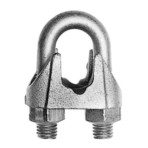 Commercial Wire Rope Grips Electro Galvanised