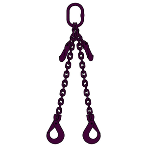 GRADE 120 CHAIN SLINGS - 2 LEG