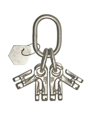 GRADE 60 MULTI HEAD RING WITH SHORTENERS CVK - 4 LEG