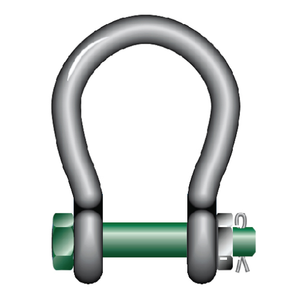 Wide Mouth Shackle Safety Pin