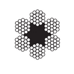 Austlift 6 X 19 Fibre Core Construction- General, Winch & Marine Use (Per Metre)