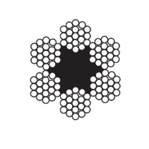 Austlift 6 X 19 Fibre Core Construction- General, Winch & Marine Use (Per Metre)