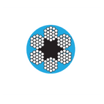 Austlift 6 X 19 Construction- PVC Coated (Per Metre)