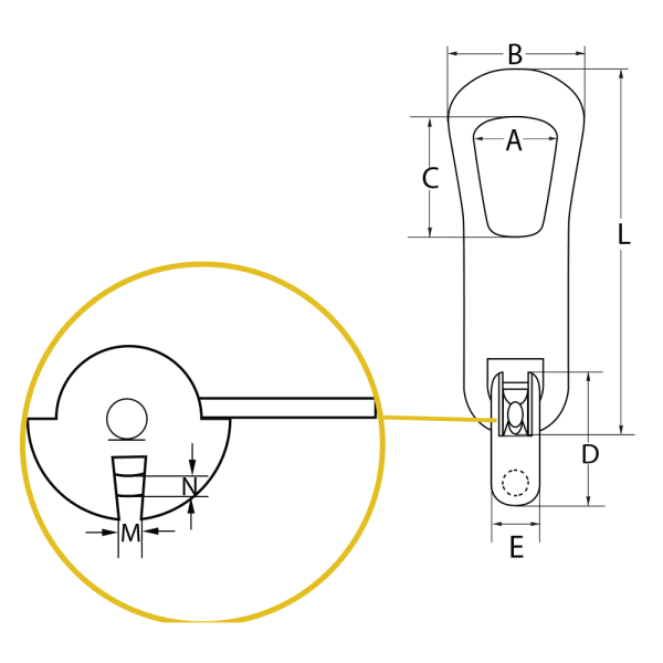 Edge Ring Lift Module Austlift Ring Panel Lifter (Edge Lifter) - Lifting Gear AU