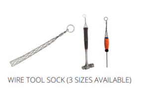 Wrist Strap With D Connection Wire Tool Sock (3 Sizes Available)